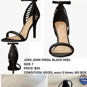 Joe's Jeans Virgil Sandal Black